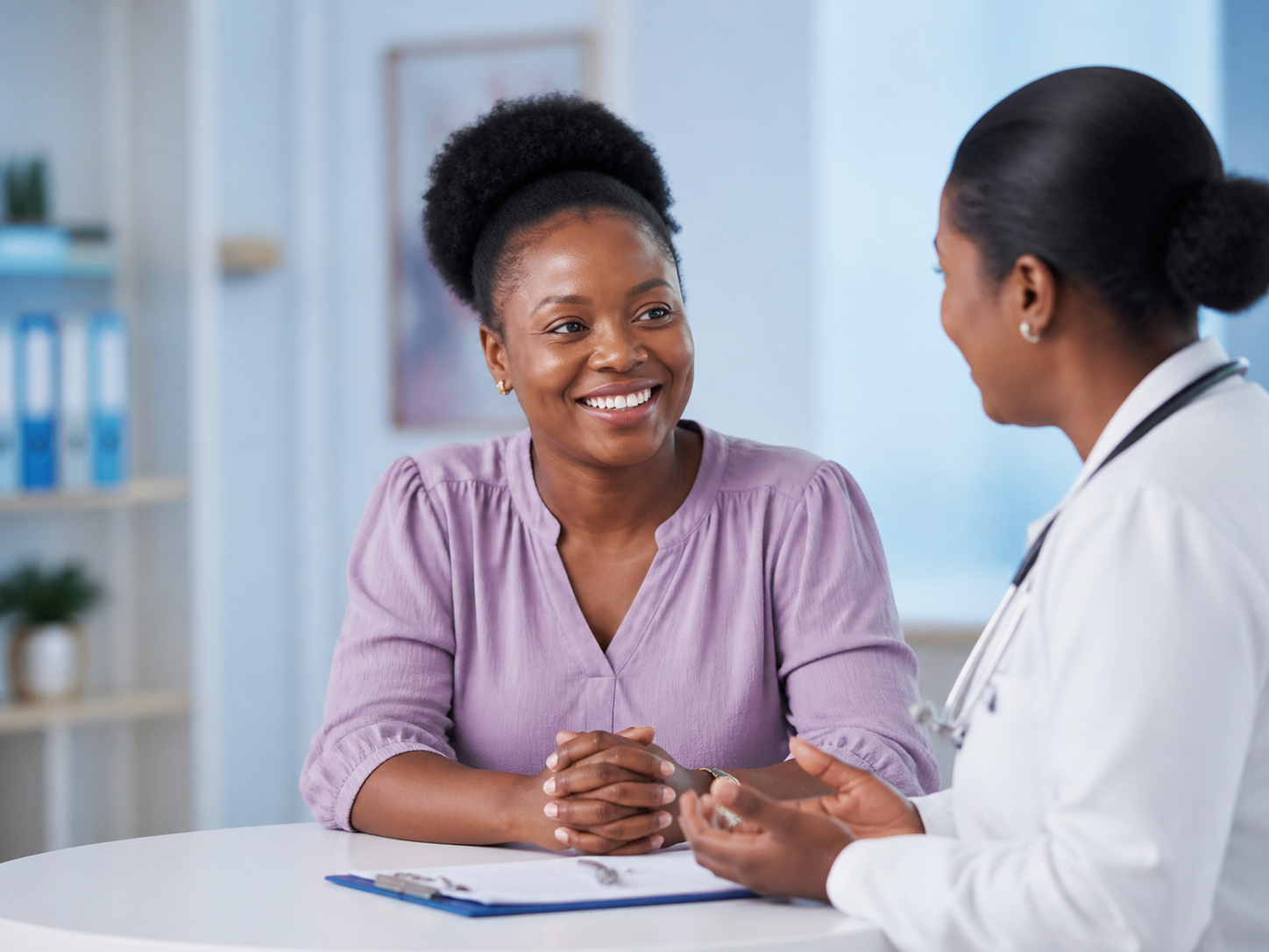 Grace Mwangi, a Telehealth Africa patient